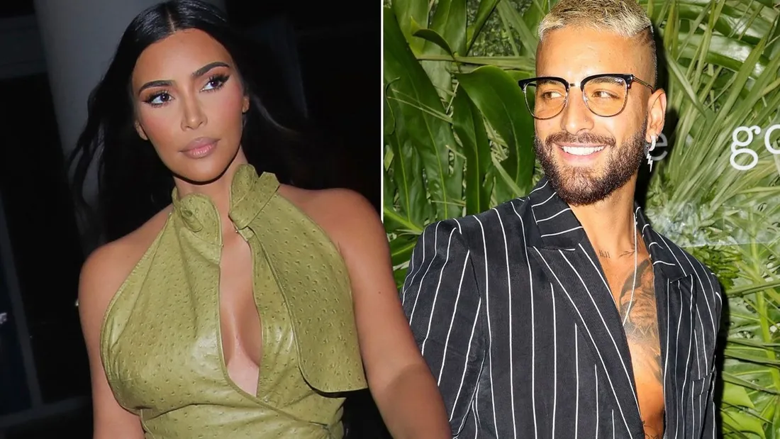 kim kardashian Maluma